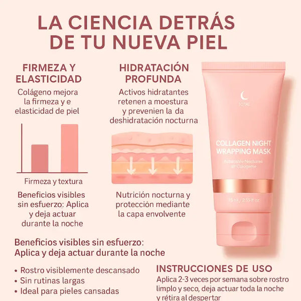 Mascarilla Nocturna Collágeno Pro Hidratante